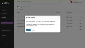 Educator account in Xello. An advisement note category is being archived. The popup states that the category will no longer be an option when creating new notes. Existing notes assigned the category will remain visible and unaffected.